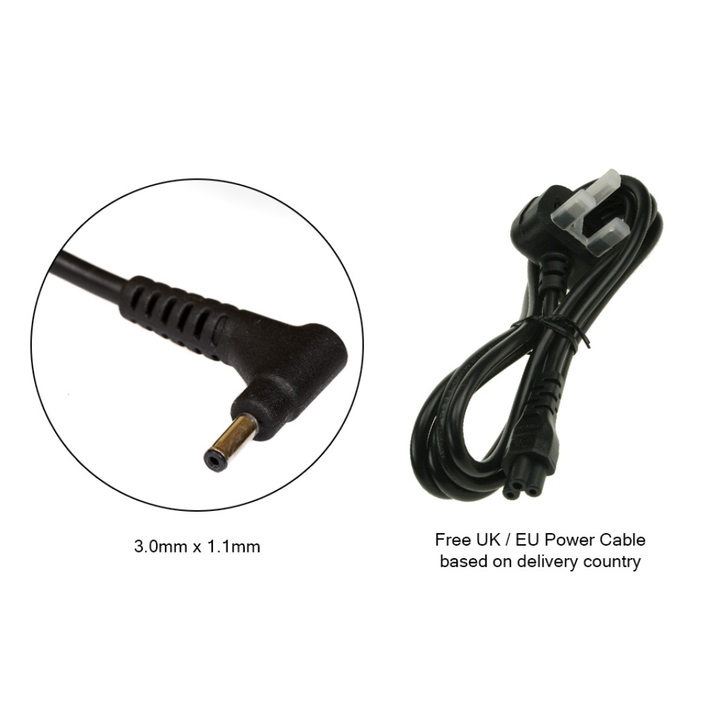 Acer Travelmate P236-M-321A - Replacement Laptop Charger OEM AC Adapter Power Supply