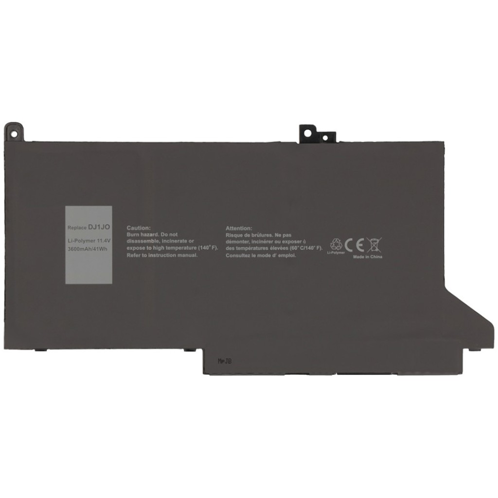 11.4V 3600mAh (41Wh) DJ1J0 Laptop Battery